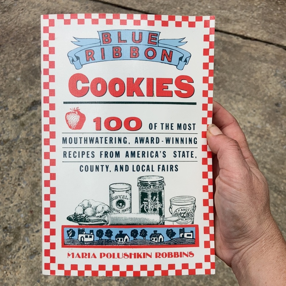 “Blue Ribbon cookies“ baking cookie cookbook